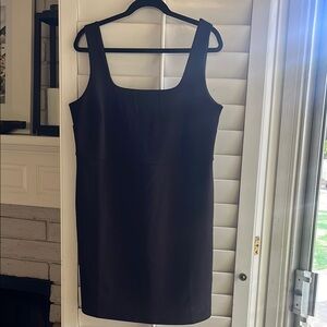 H&M Black Sleeveless Sheath Mini Dress